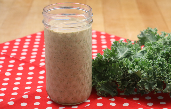 Kale Smoothie by Early Morning Farm CSA