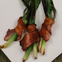 Bacon Wrapped Scallions