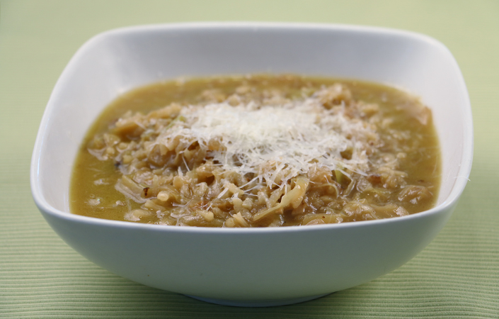 Marcella Hazan's Cabbage & Rice Soup