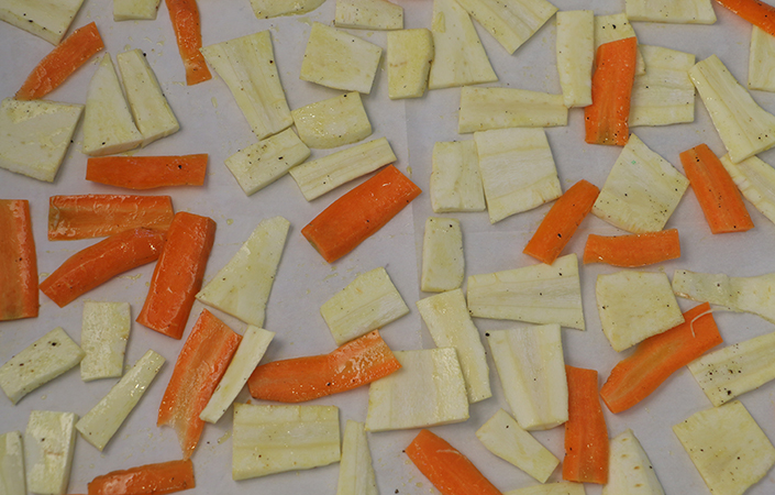 Roasted Carrot & Parsnip Flatbread