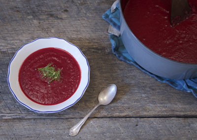 Creamy Beet and Fennel Soup