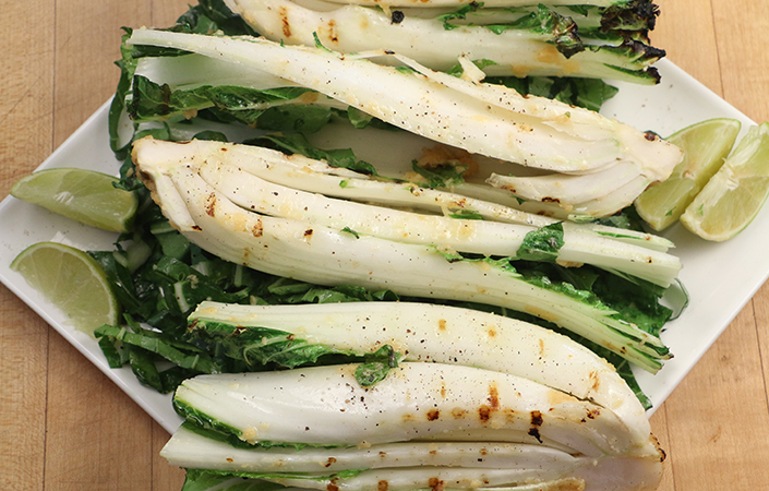 Grilled Bok Choy with Miso