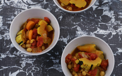 Delicata Squash Moroccan Stew