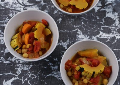 Delicata Squash Moroccan Stew