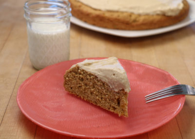 Butternut Squash Cake with Brown Sugar Cream Cheese Icing