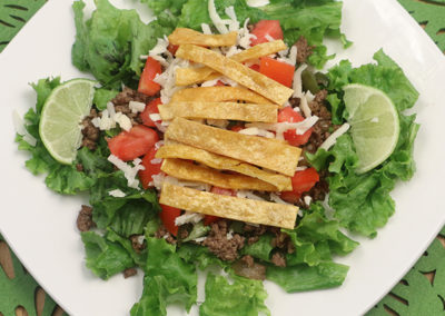 Taco Salad with Grass-fed Beef